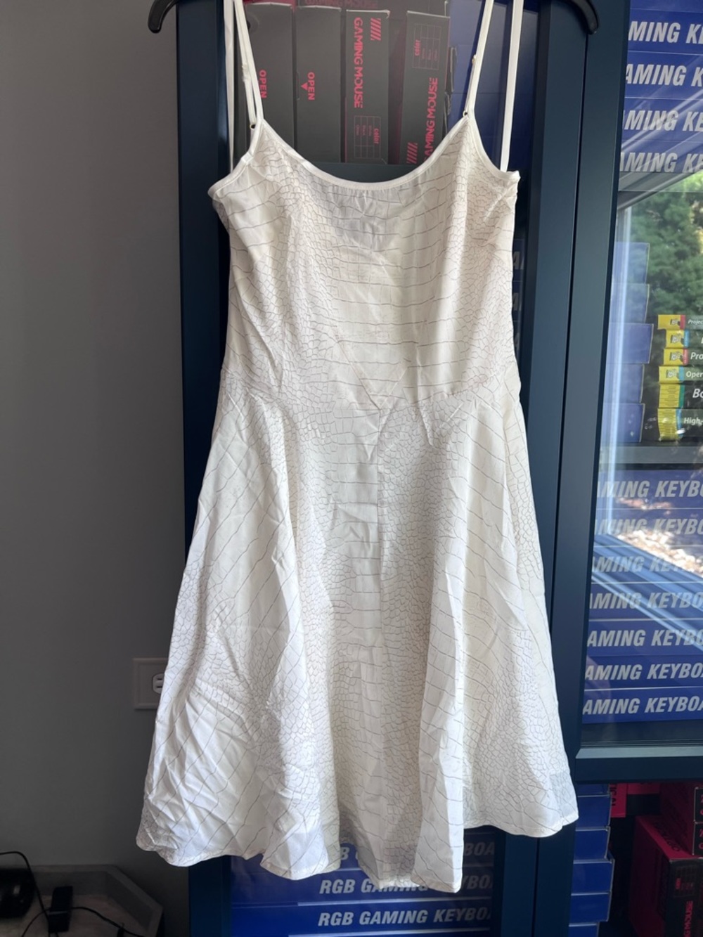 Bebe A-line skater dress in size 4